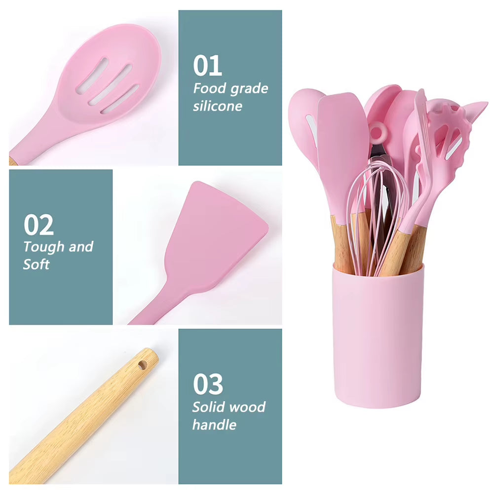 Juego de Utensilios de Cocina 12 Piezas