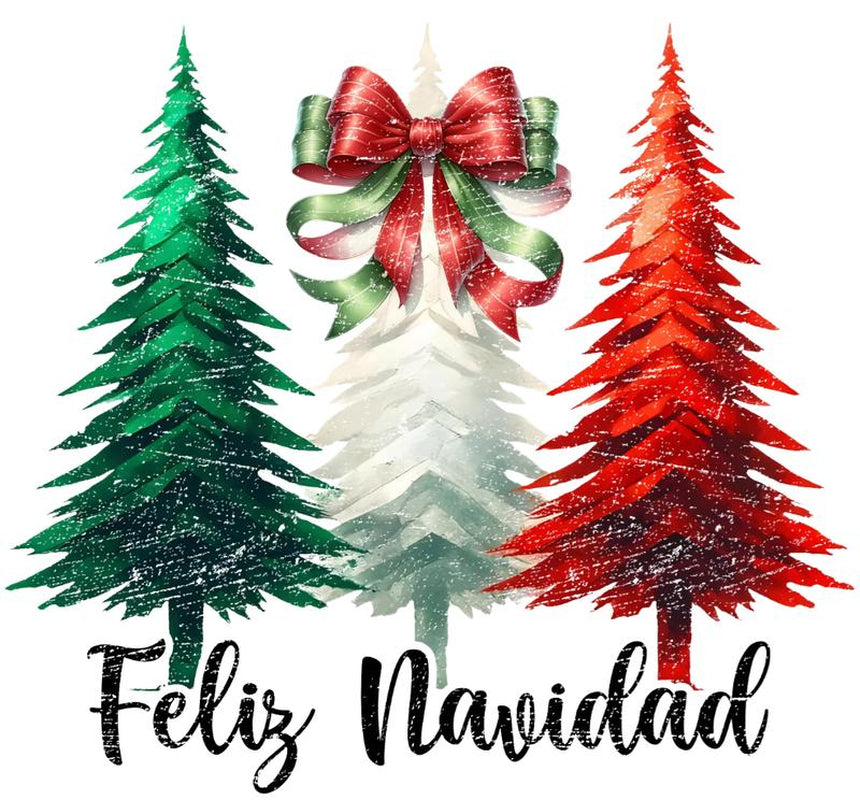 Calcomanía “Feliz Navidad”