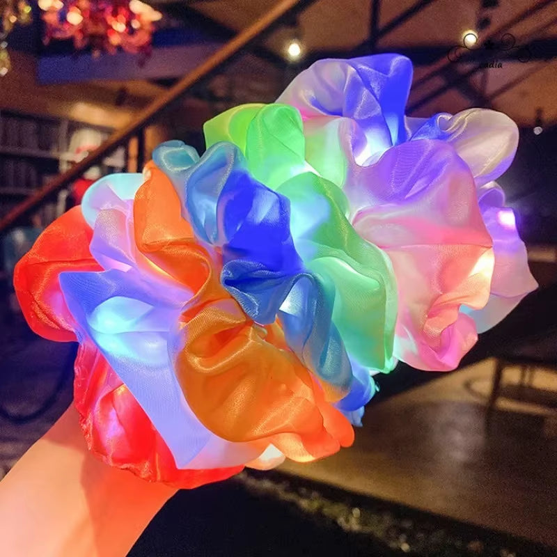 Coleteros con Luces LED para Niñas (10 Piezas)