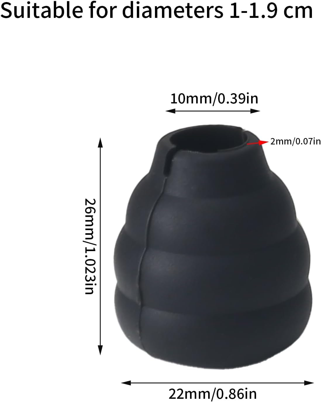 Pack de 24 Protectores de Silicona para Sillas