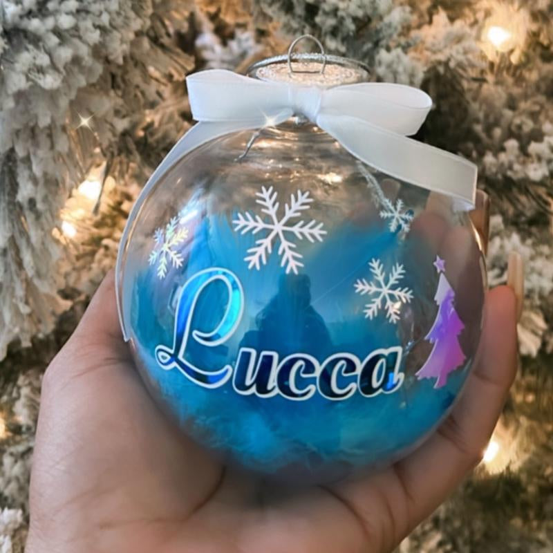 Bolas Navideñas Personalizadas