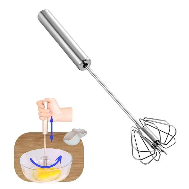 Batidora de Mano de Acero Inoxidable 12”