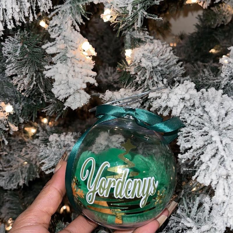 Bolas Navideñas Personalizadas