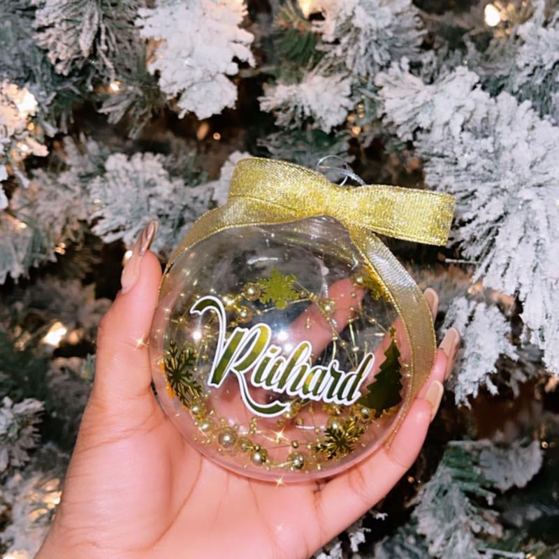 Bolas Navideñas Personalizadas