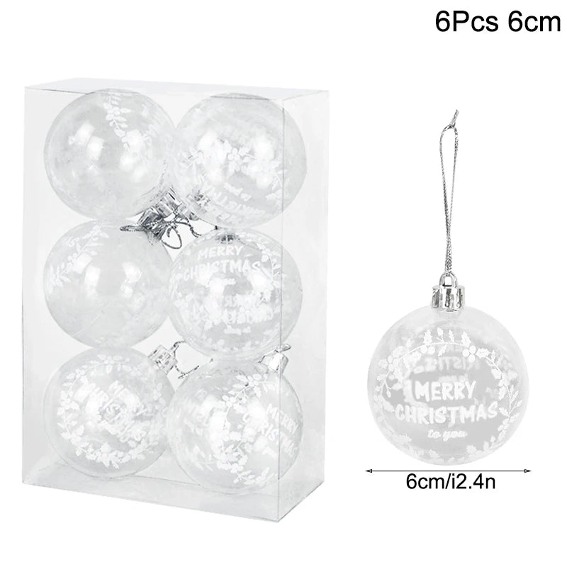 Caja con Bolas para Árbol de Navidad