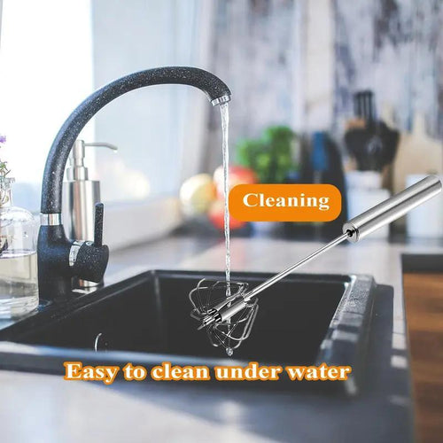 Batidora de Mano de Acero Inoxidable 12”