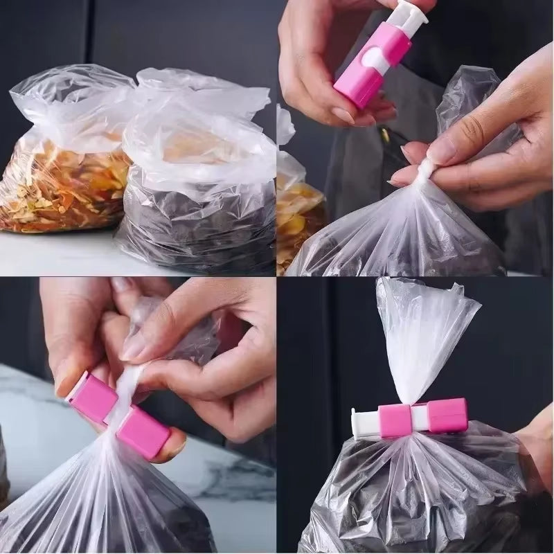 12 PCS Clips de Plástico para Bolsas de Pan y Snacks